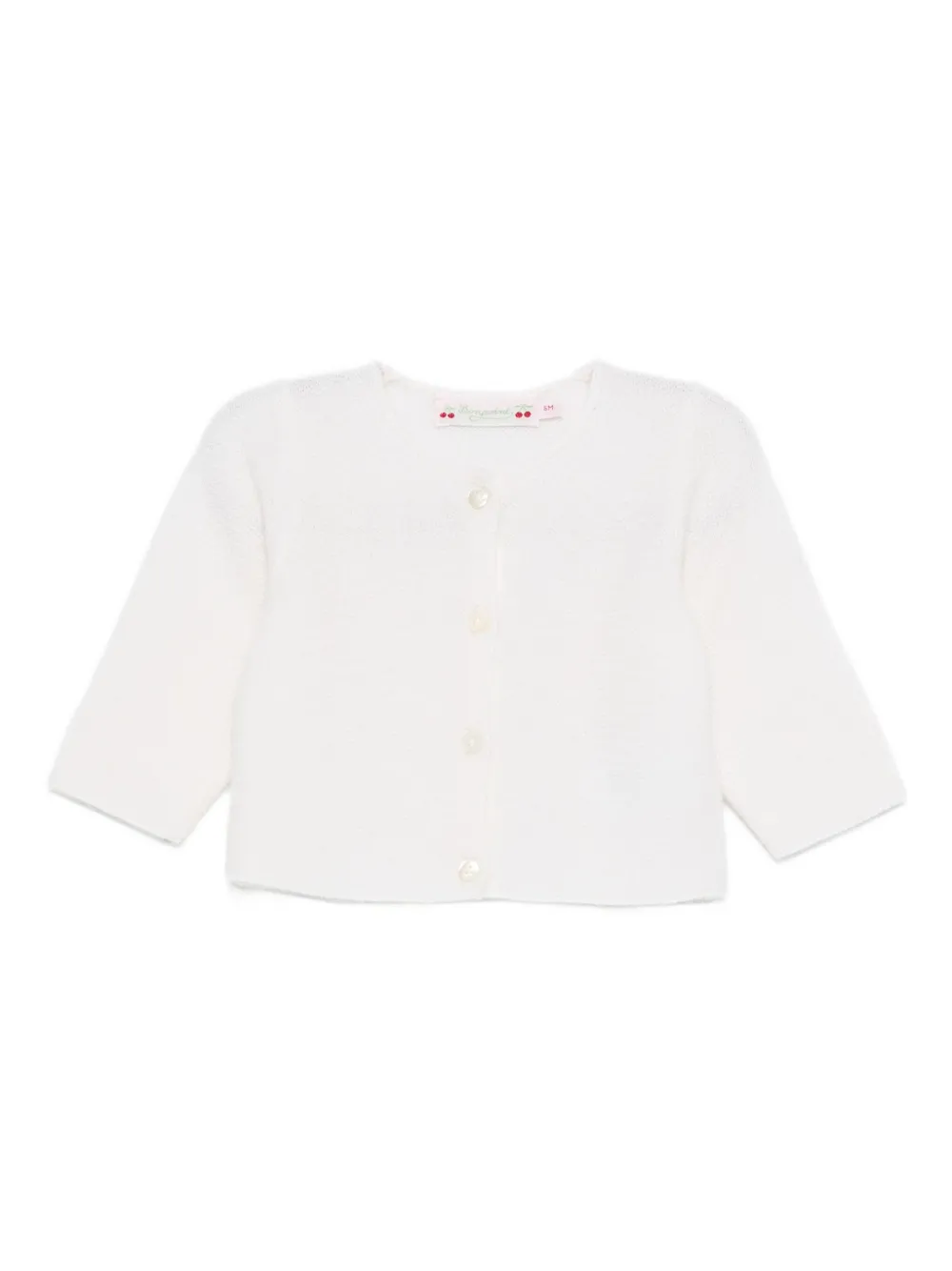 Bonpoint cashmere cardigan Wit