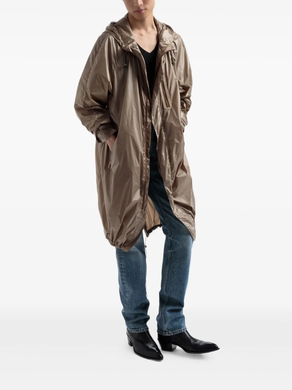 Bally hooded drawstring raincoat | Raincoats | Image 2