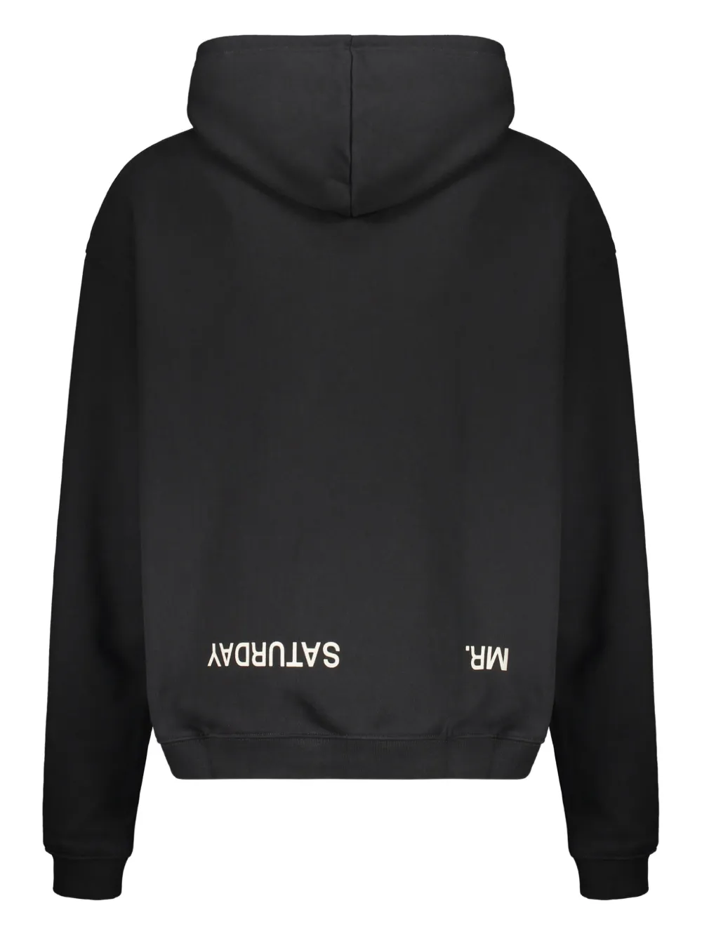 MR. SATURDAY Good Luck logo-print kangaroo-pocket hoodie | Hoodies | Image 2
