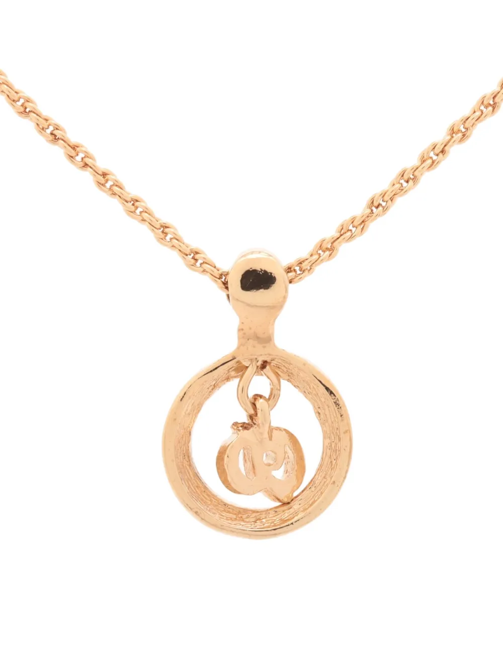Christian Dior Pre-Owned CD-pendant necklace | Image 2