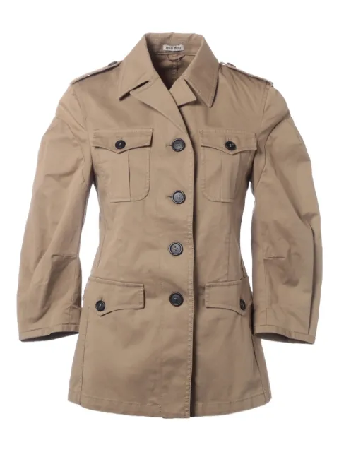 Miu Miu Pre-Owned cotton jacket