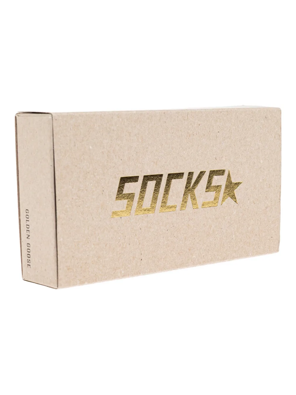 Golden Goose Kids striped socks Beige