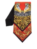 Versace mix-print tie - Brown