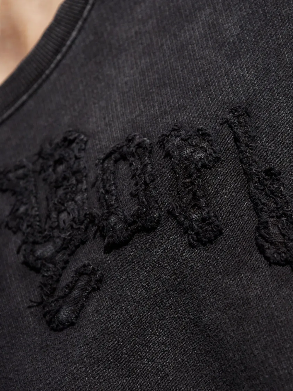 R13 Sweater verfraaid met franje Grijs