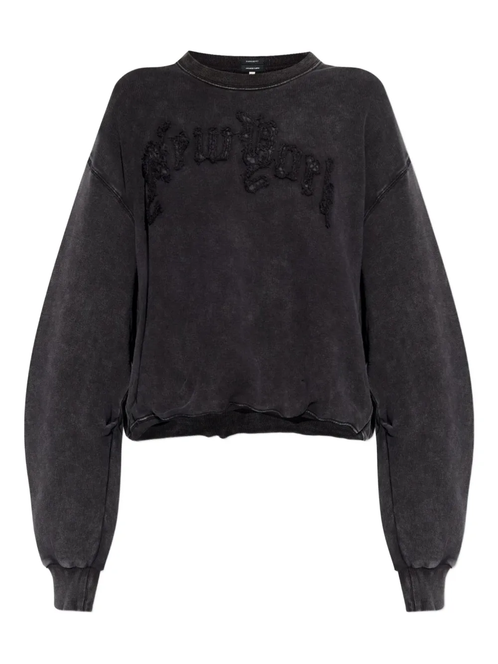 R13 Sweater verfraaid met franje Grijs
