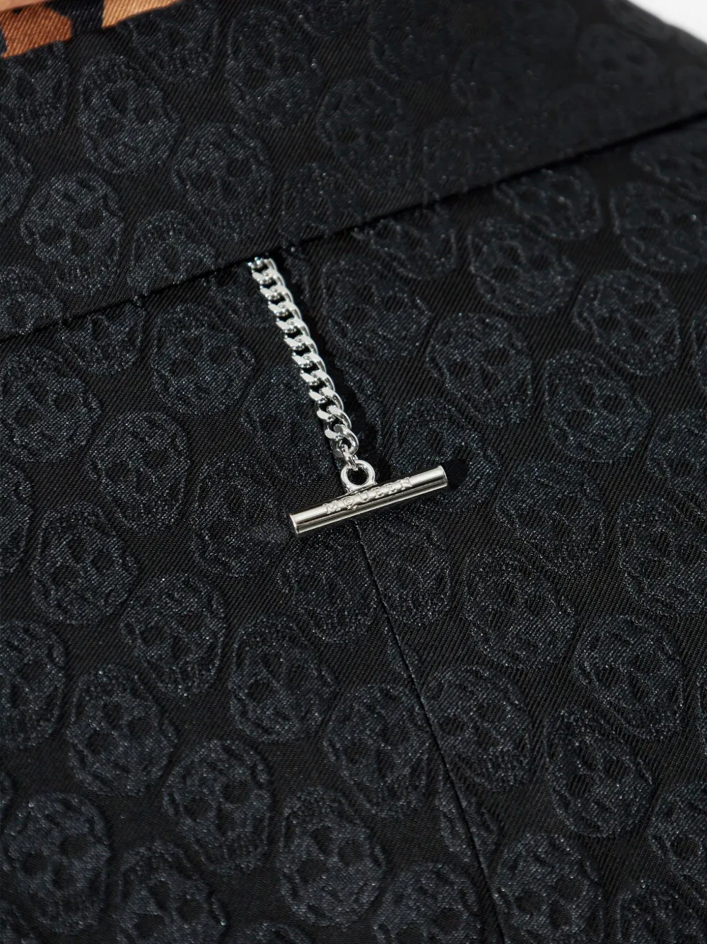 Alexander McQueen skull-print two-button blazer | Image 5