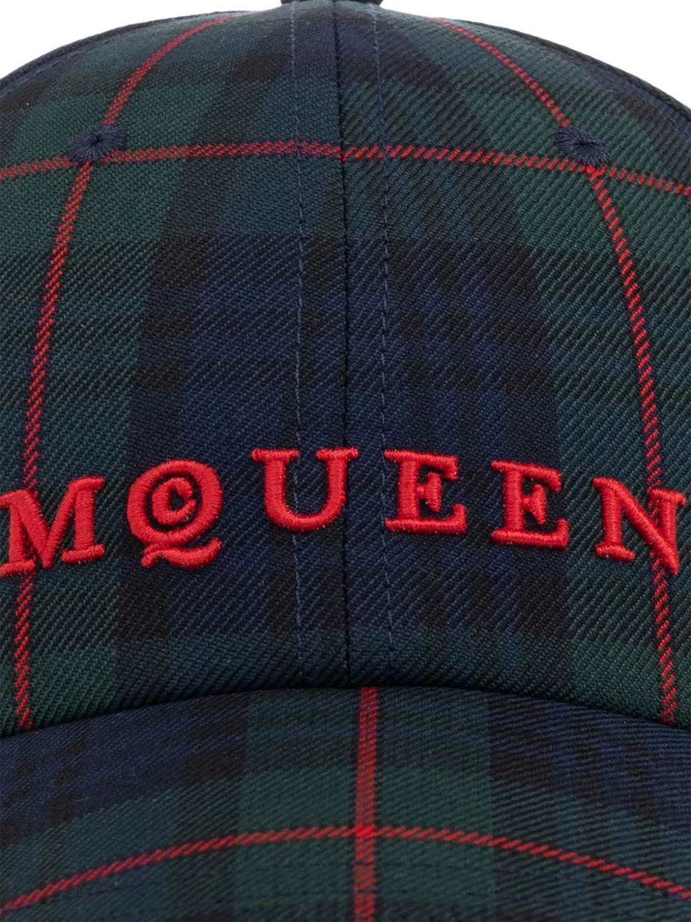 Alexander McQueen Geruite pet Blauw