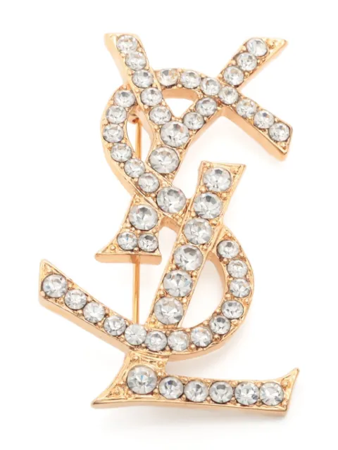 Saint Laurent Pre-Owned broche Cassandre