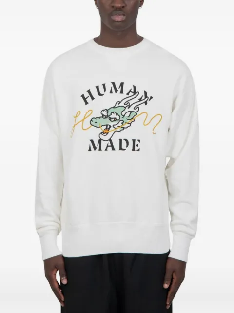 Human Made playera con dragón estampado