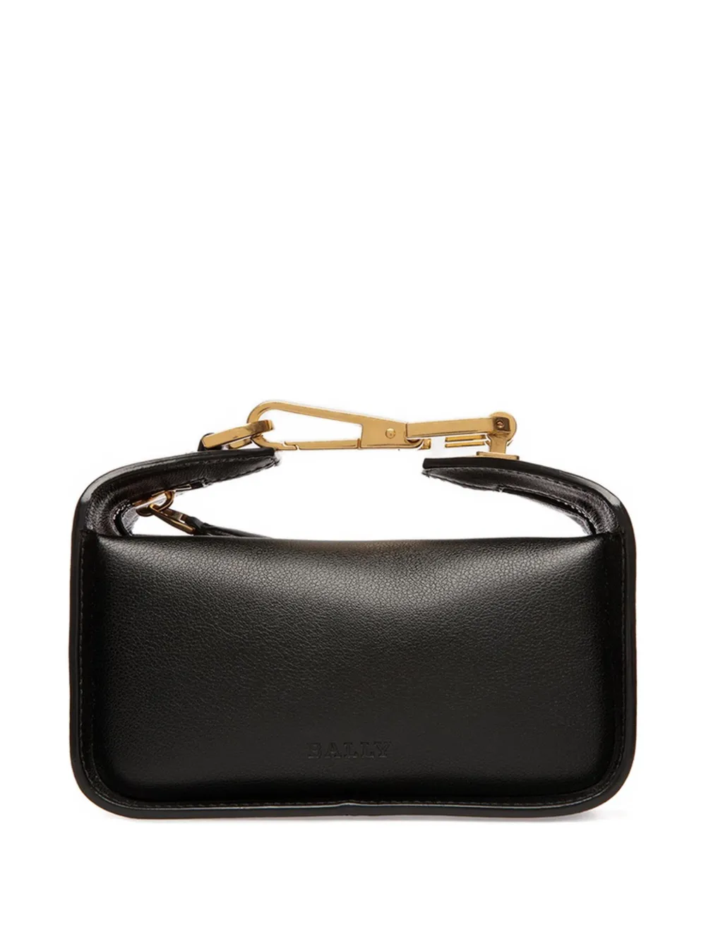 Bally Borsa tote B-Hook Xs mini in pelle con manico con clip - Nero