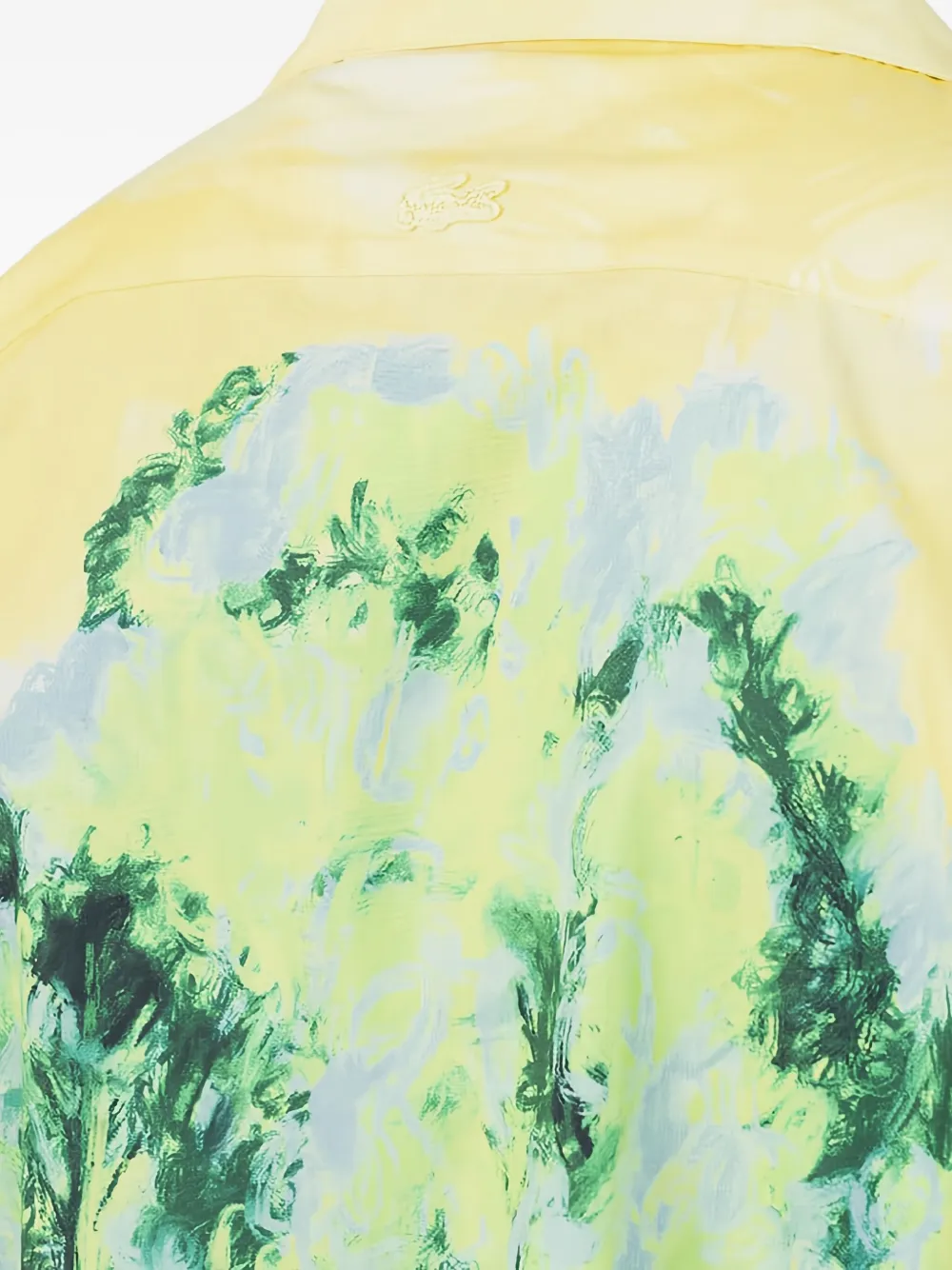 Lacoste Overhemd met print Geel