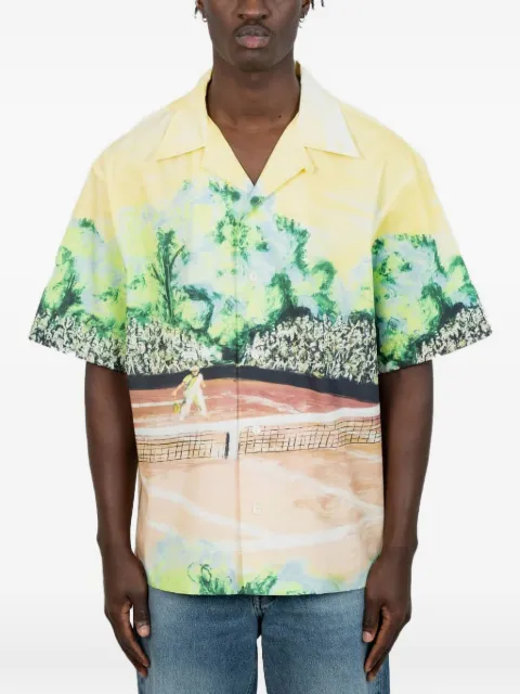 Lacoste print shirt