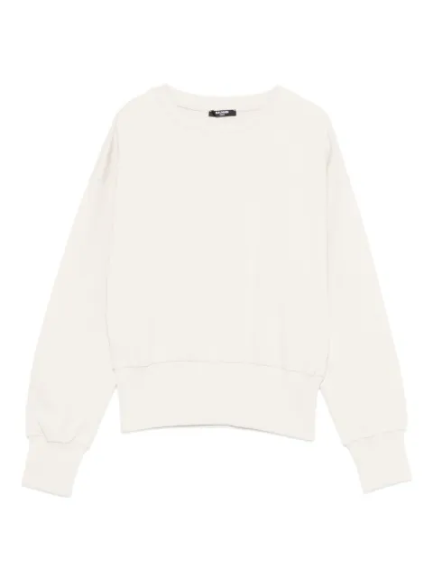 Balmain Kids logo-embroidered sweatshirt