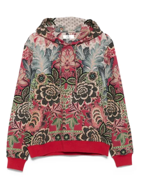 ETRO floral-print hoodie