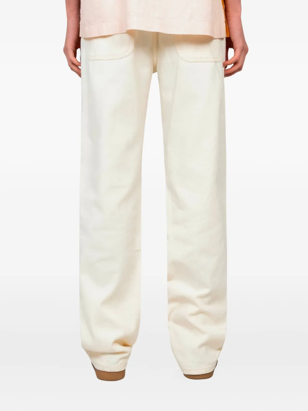 Carne Bollente Osiris Hose Mit Herz-patch In White