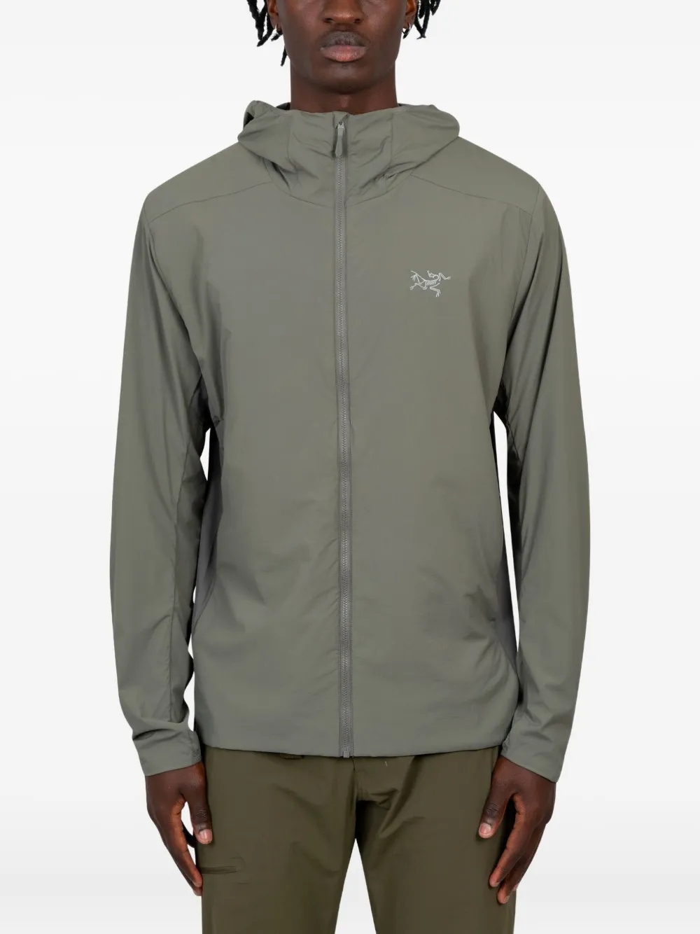 Arc'teryx hooded zip-front coat | Green | Image 1