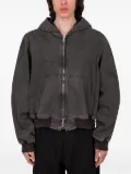 OUR LEGACY Bank hooded cotton jacket - Grey