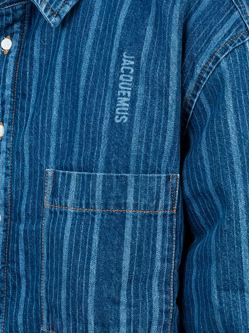 Jacquemus Boulanger overhemd Blauw