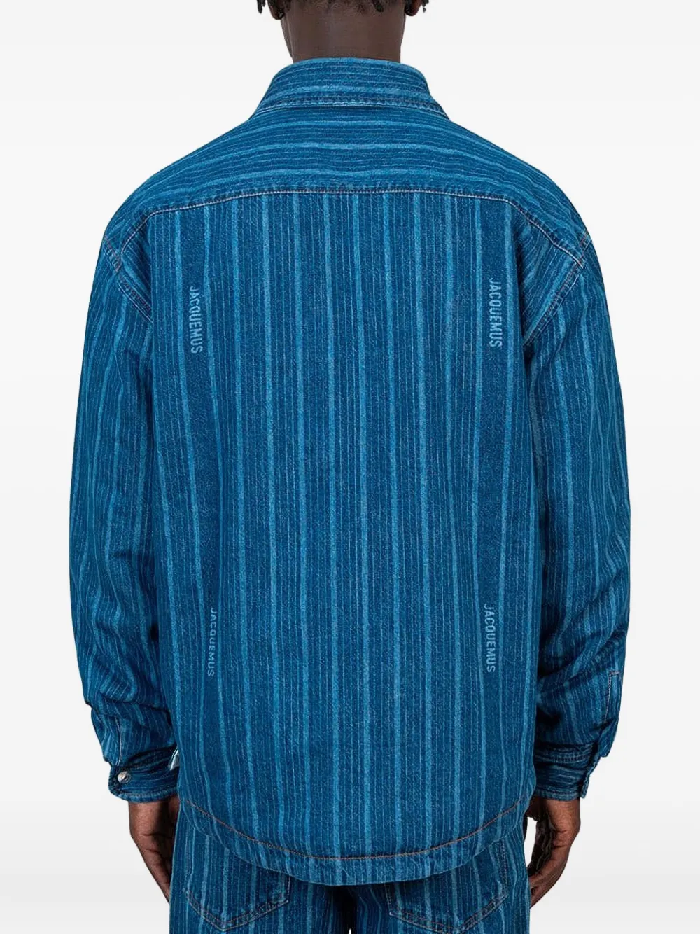 Jacquemus Boulanger overhemd Blauw