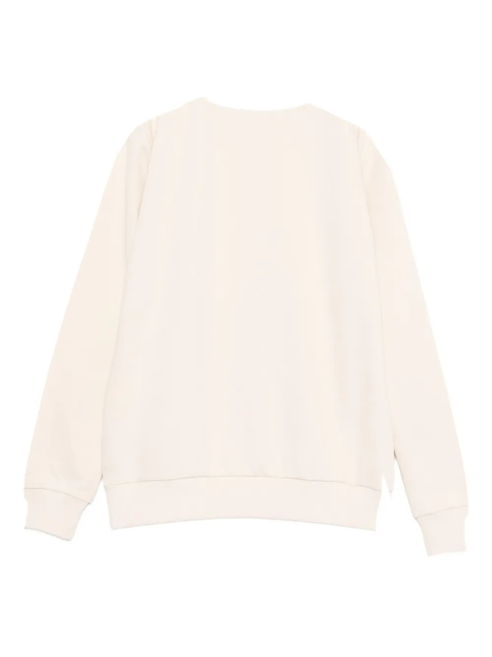 Balmain Kids Sweater met logopatch Beige