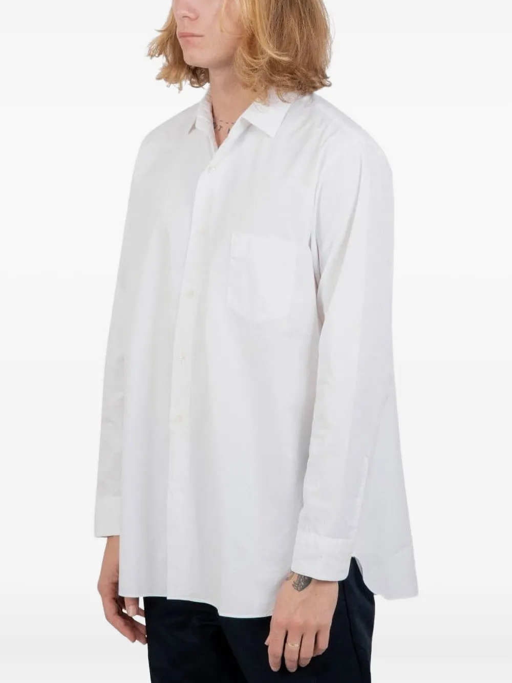 BEAMS PLUS classic-collar cotton shirt | Image 2