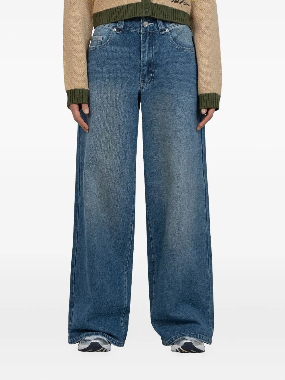 low-rise jeans