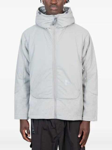 and Wander fleece-paneled hooded jacket