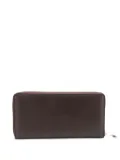 Comme Des Garçons Wallet zip-around leather wallet - Brown