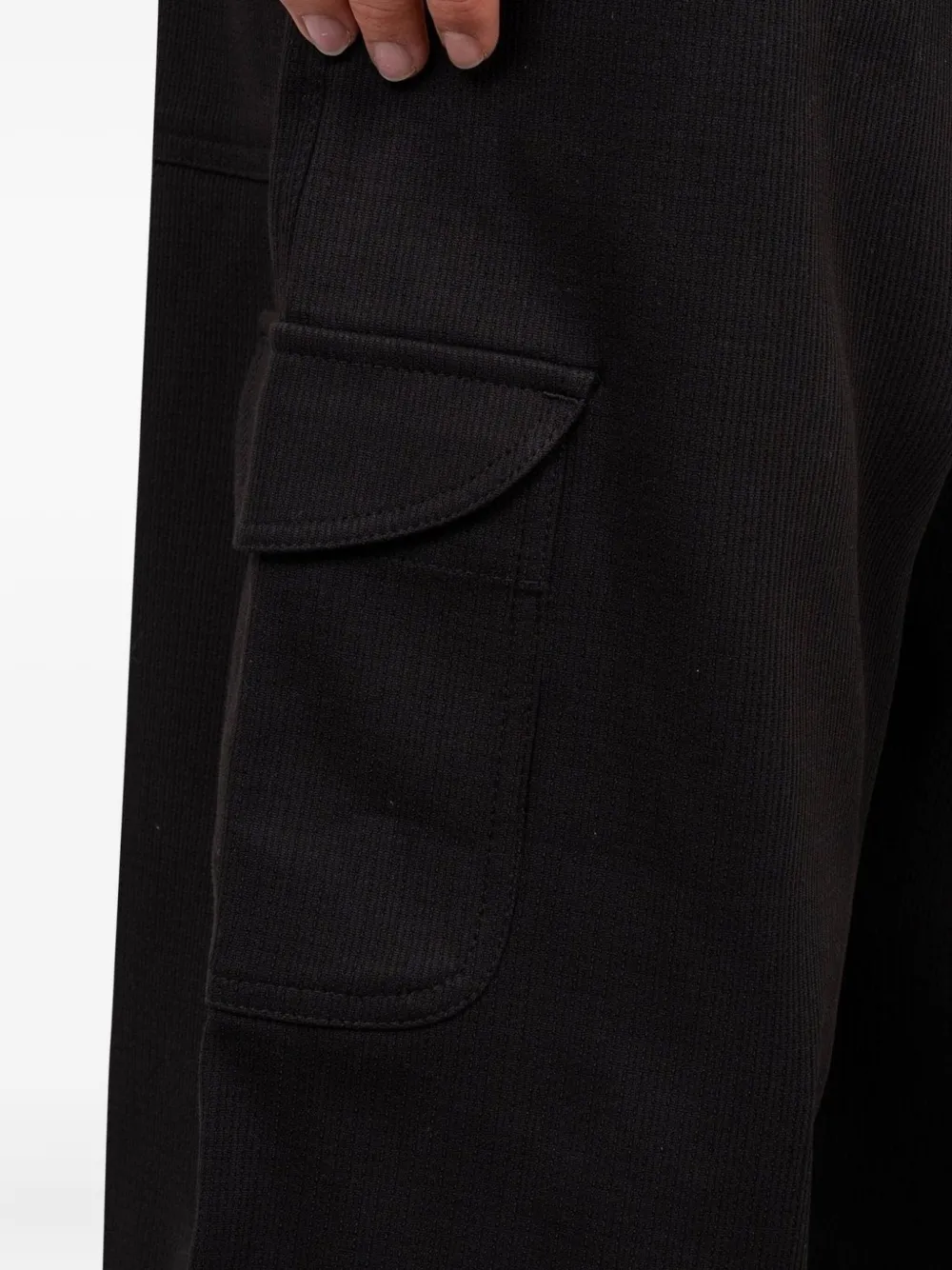 Vous Décidez Broek met wijde pijpen Zwart