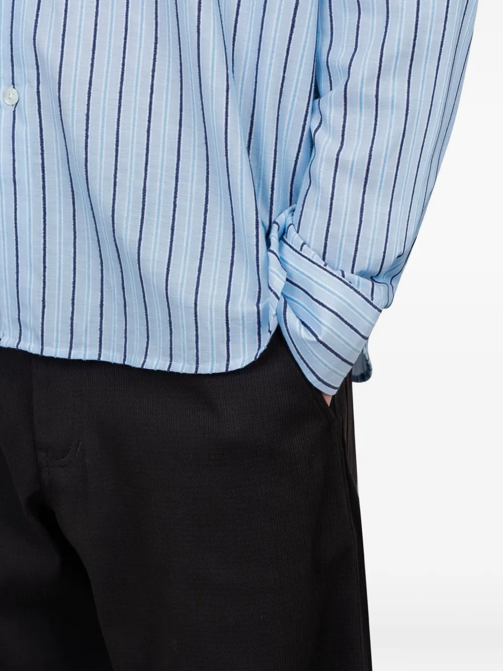 Vous Décidez Broek met wijde pijpen Zwart