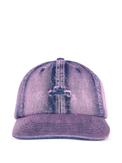 Awake NY logo-embroidered denim cap