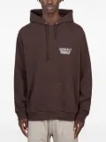 Gramicci Napping Climber graphic-print cotton hoodie - Brown