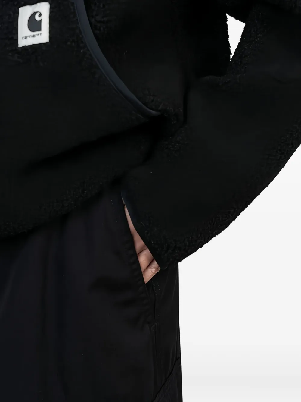 Carhartt WIP Reelwind maxi-rok met cargo zak Zwart