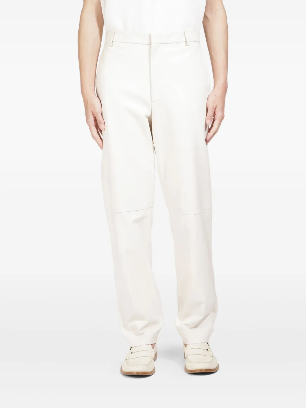 Bally Chino broek met vlakken Wit