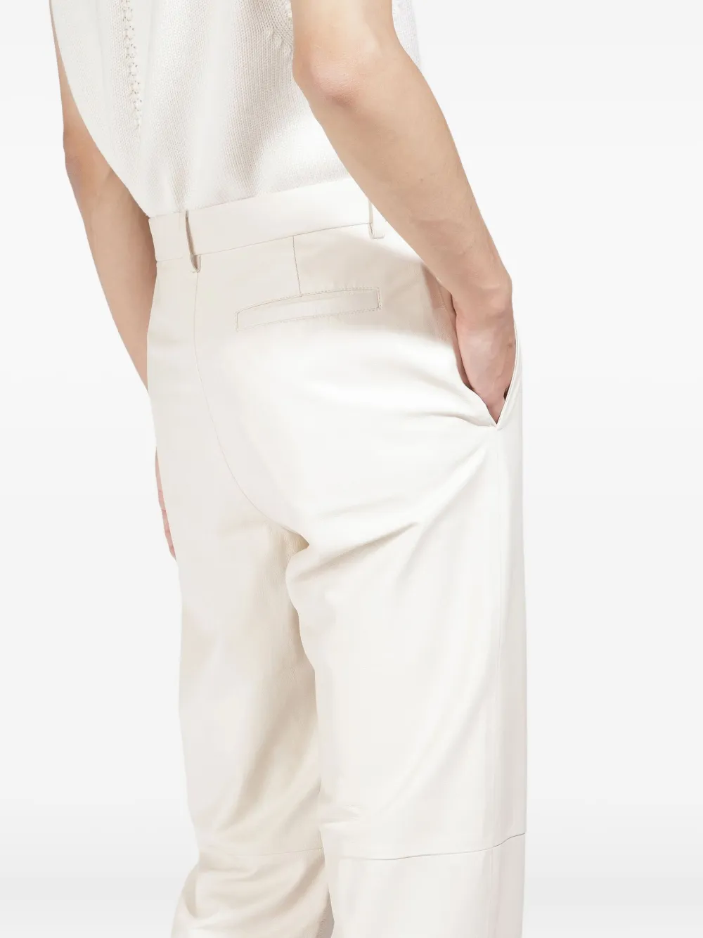 Bally Chino broek met vlakken Wit