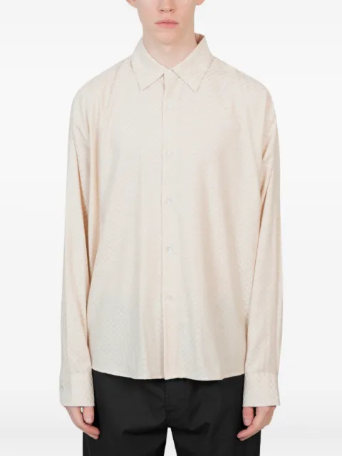 Vous Décidez check-pattern long-sleeve shirt