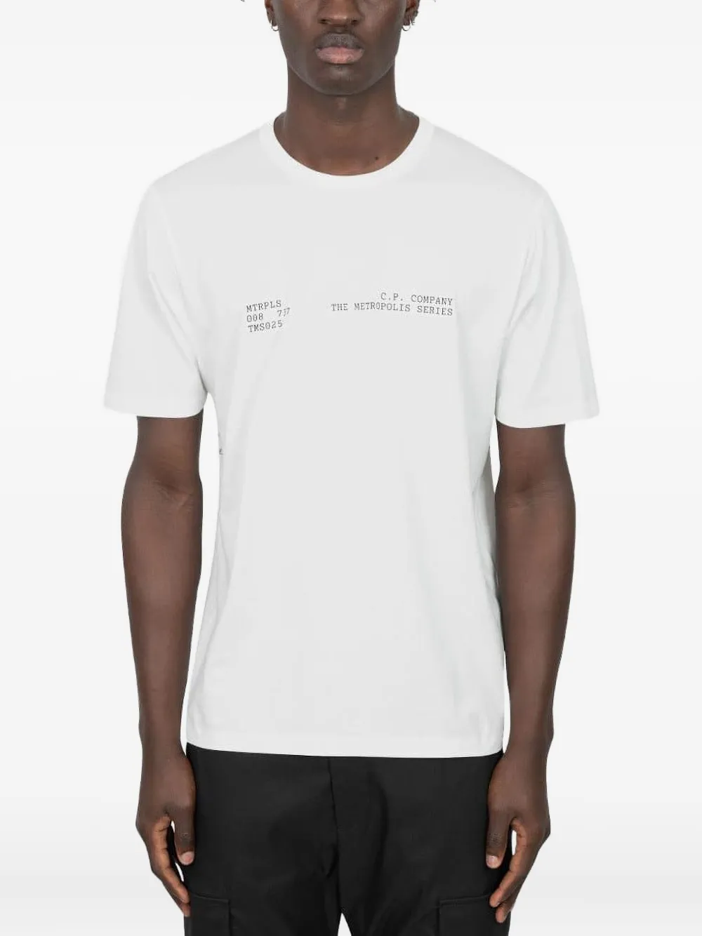 C.P. Company Metropolis crew-neck T-shirt | White | Image 1