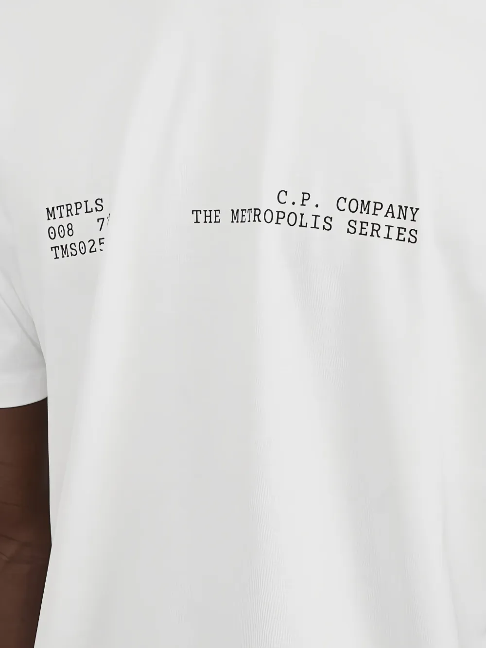 C.P. Company Metropolis T-shirt met ronde hals Wit
