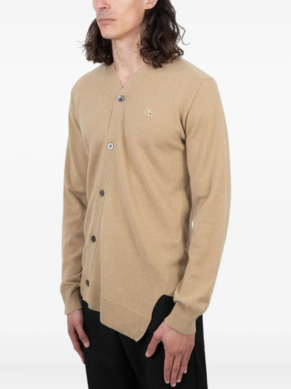 Comme Des Garçons Shirt buttoned ribbed shirt | Image 2