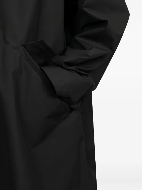 Jil Sander フーデッド レインコート | ブラック | FARFETCH JP