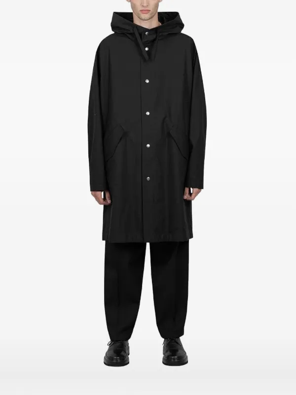 【最終値下】JILSANDER フーデットロングスリーブコート 最終値下】JILSANDER フーデットロングスリーブコート - メルカリ