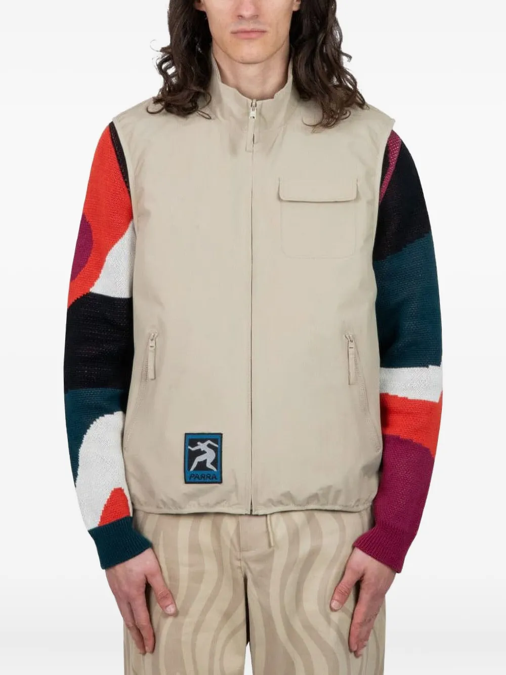 BY PARRA reversible zip-front jacket | Grey | Image 1