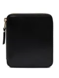 Comme Des Garçons Wallet zip-around polka-dot wallet - Black