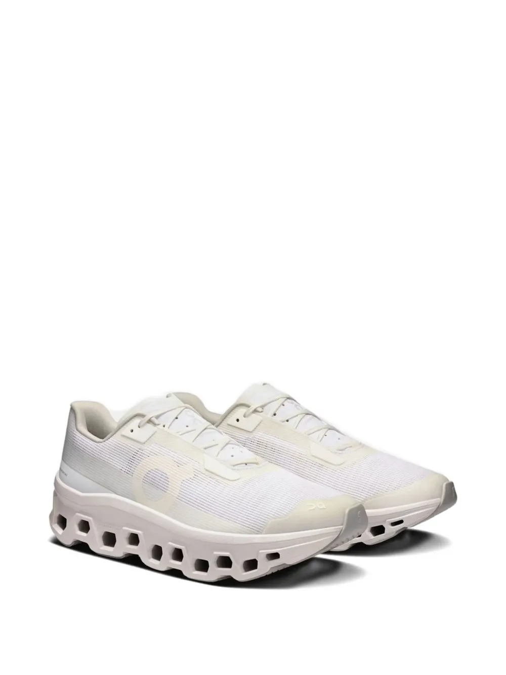 On Running Cloudmonster Void mesh low-top sneakers Neutrals