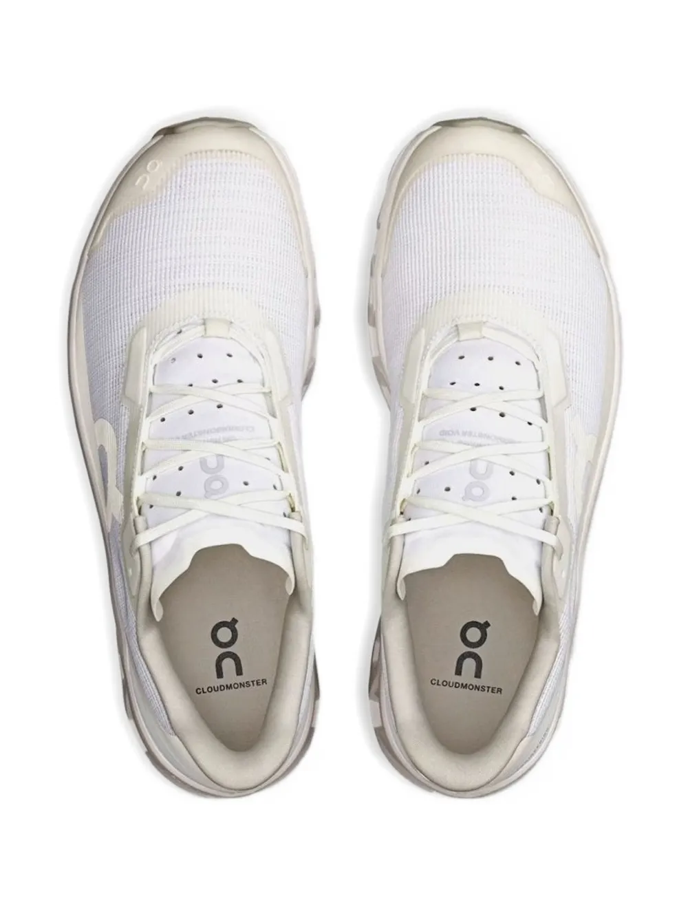 On Running Cloudmonster Void mesh low-top sneakers Neutrals
