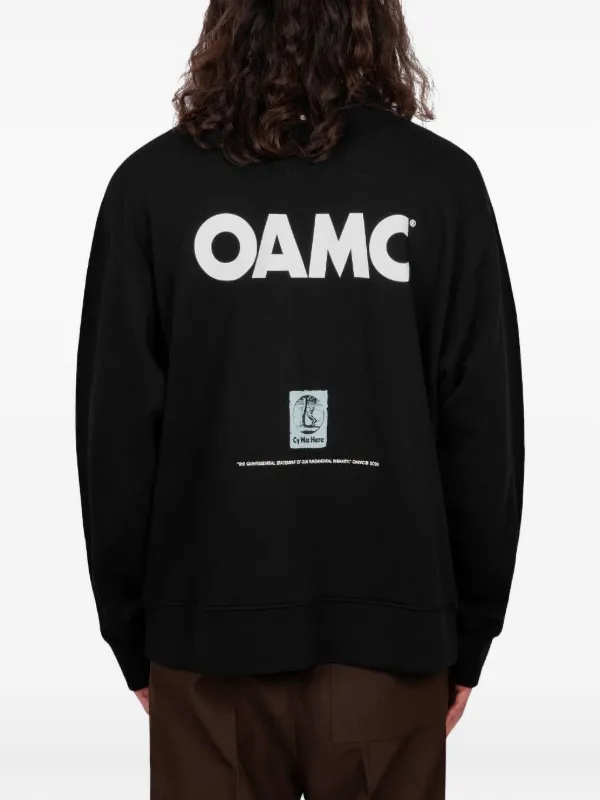 OAMC ロゴ スウェットシャツ | ブラック | FARFETCH JP