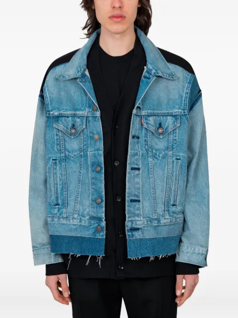 Junya Watanabe MAN denim panelled jacket