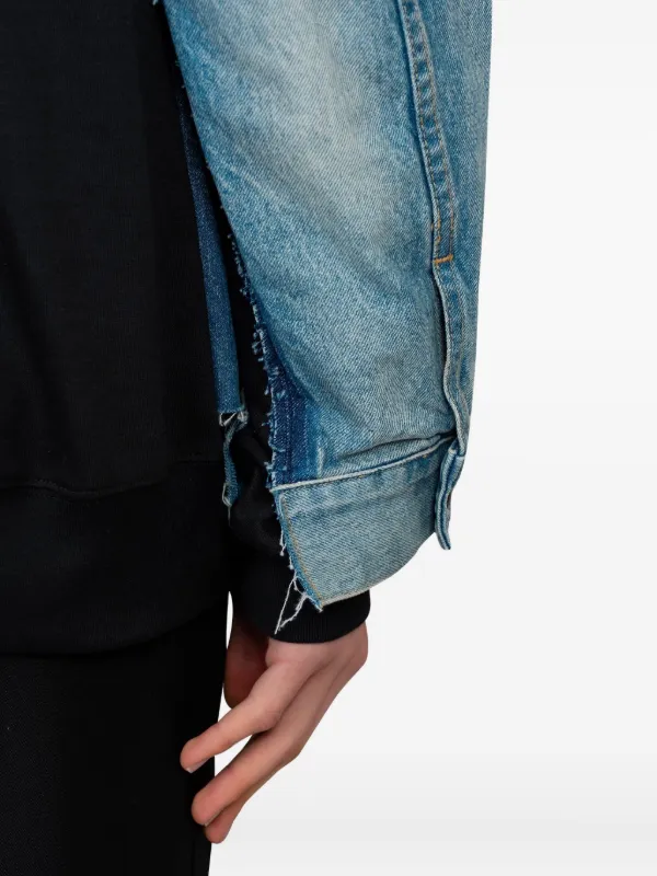 Junya Watanabe MAN デニムパネル ジャケット | ブルー | FARFETCH JP