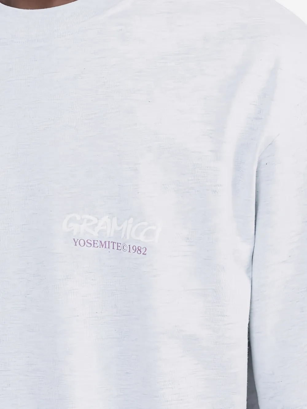 Gramicci T-shirt met print Grijs