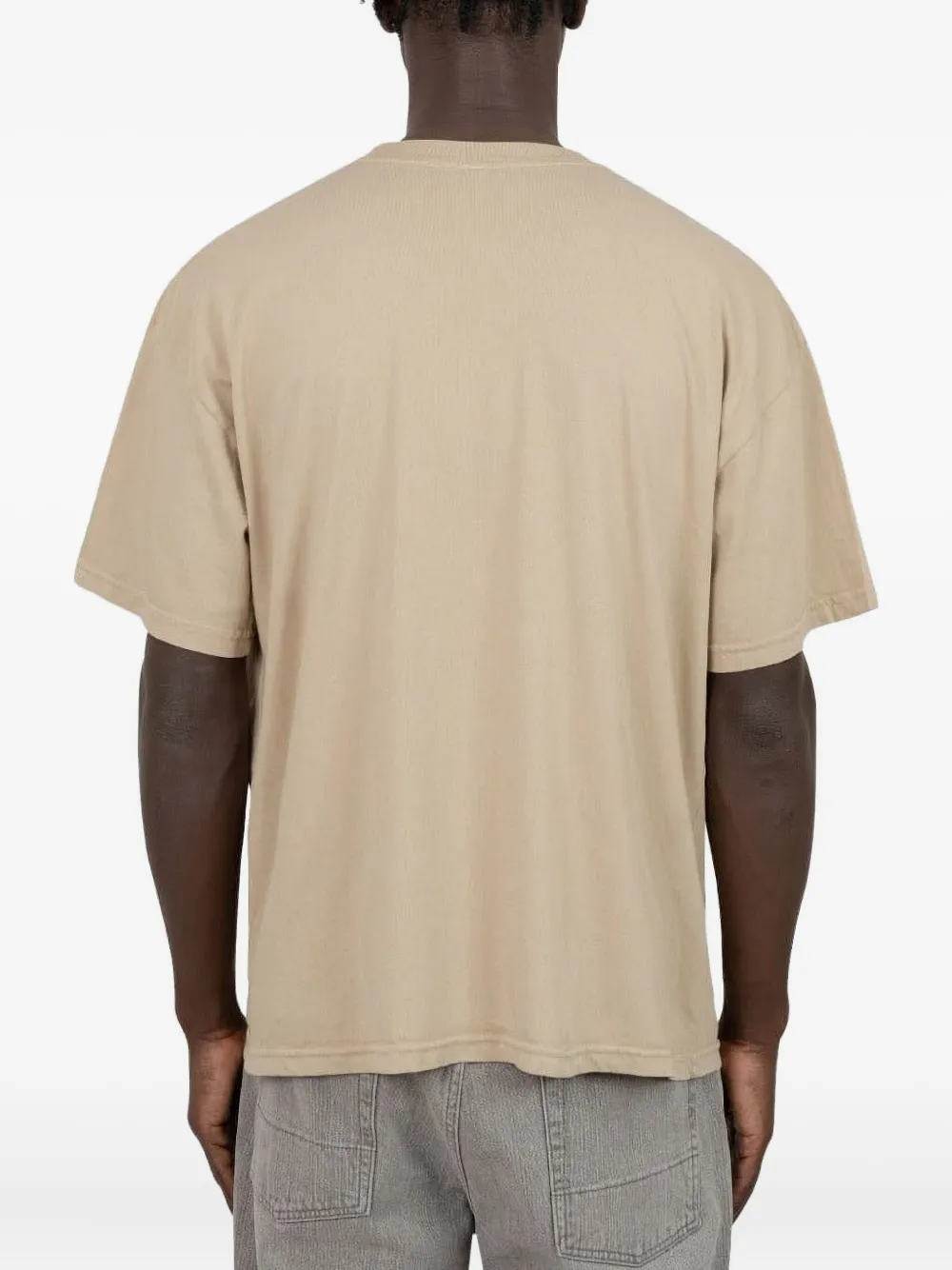 Brain Dead T-shirt met grafische print Beige